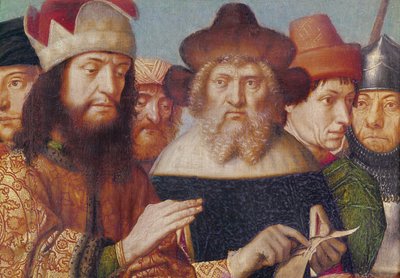 Triptych of the Crucifixion (detail) by Gerard David